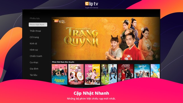 Clip TV – Truyền hình internet