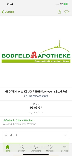 Bodfeld Apotheke(圖3)-速報App