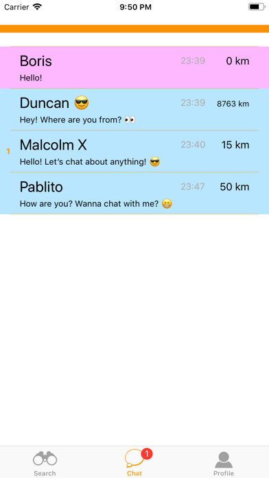 iBesedka: Text chat screenshot 4