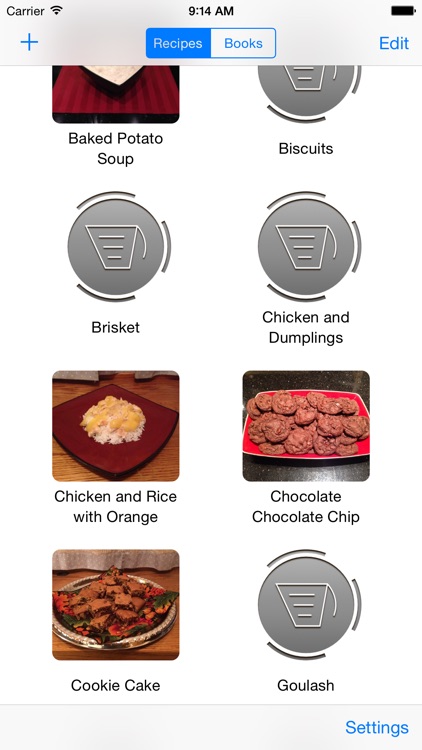 Cards, A Recipe App
