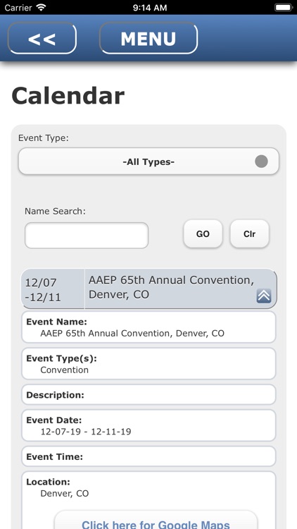 AAPF Inc. Mobile App