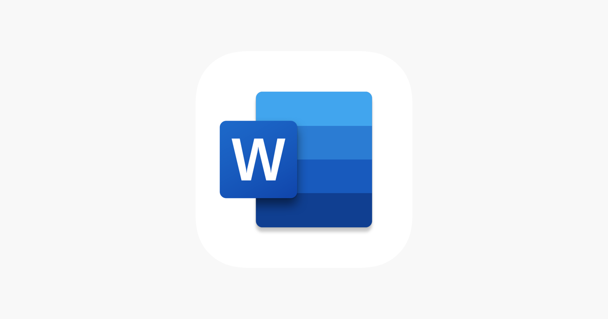 ‎microsoft Word On The App Store 9005