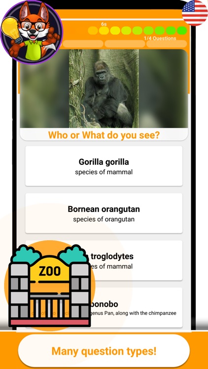 ZooGame Quiz screenshot-6