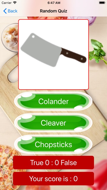 Kitchen Vocabulary in English screenshot-3