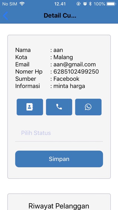 Sales Handal screenshot 2