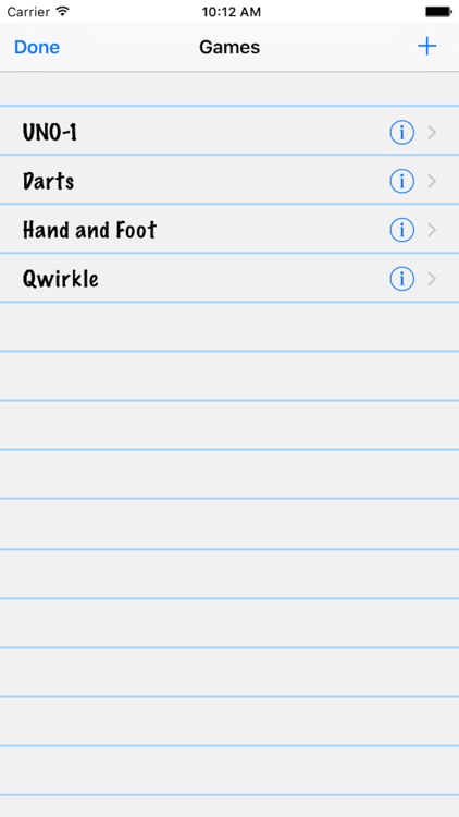 Score Recorder