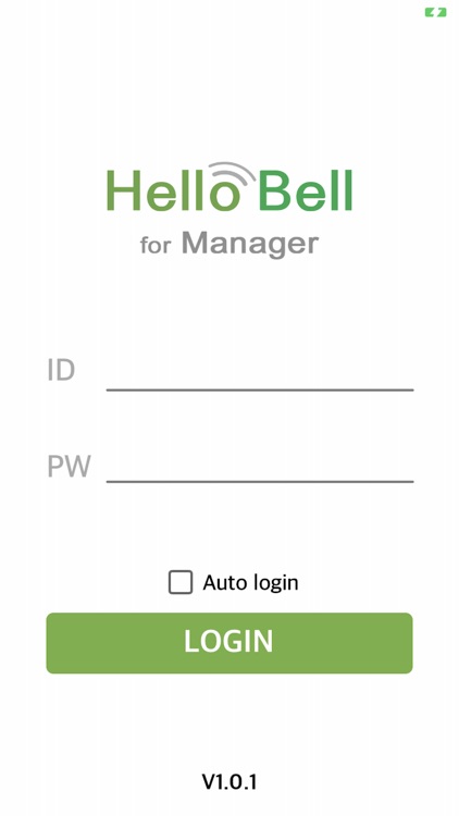 HelloBell for Manager