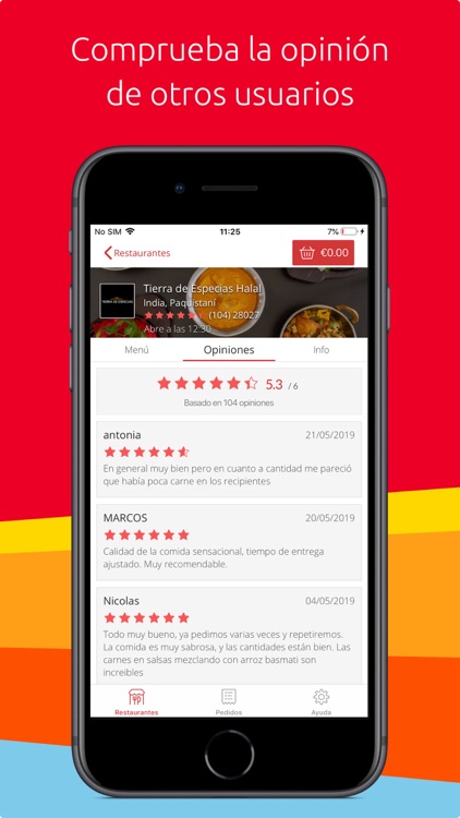 Just Eat - Comida a Domicilio screenshot-3