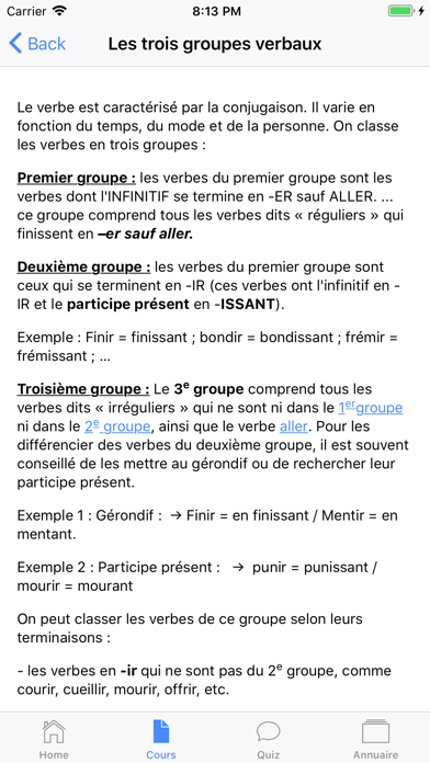 Français 6ème screenshot 2