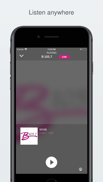 How to cancel & delete B105.7 Soft Rock from iphone & ipad 2