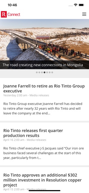 Rio Tinto Connect