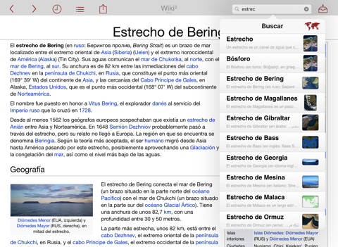 Wiki² - Wikipedia for iPad screenshot 2