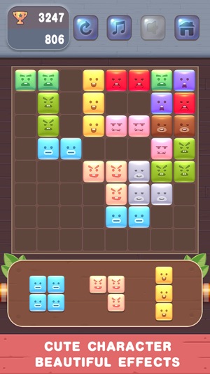 Block Puzzle - Cute Emoji(圖6)-速報App