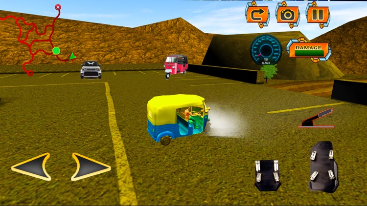 Rickshaw Taxi Driver Simulator screenshot-3