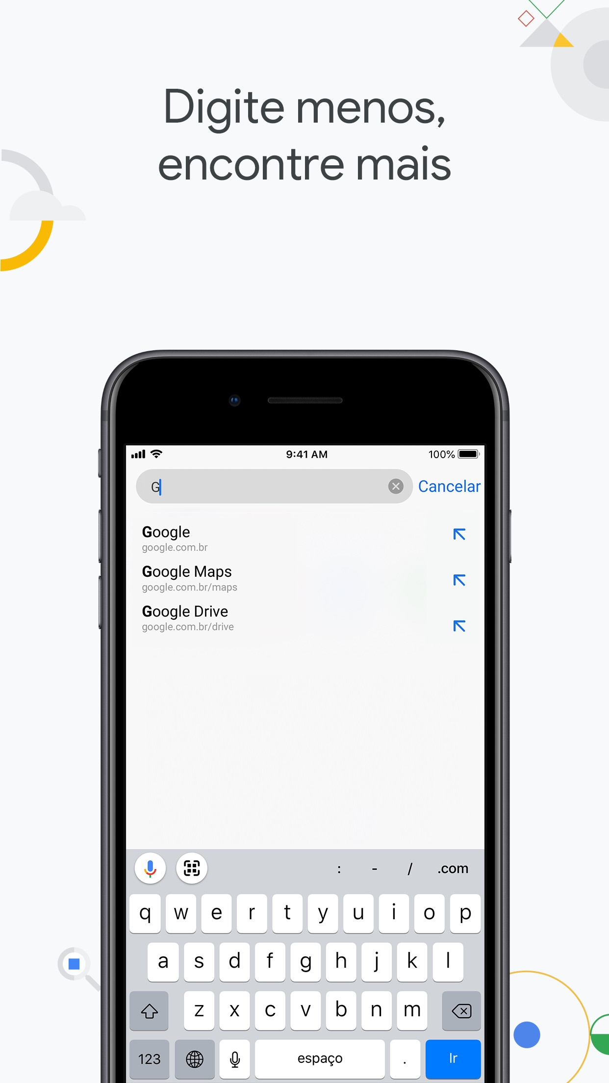Screenshot do app Google Chrome