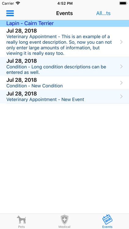 myPetCare screenshot-4