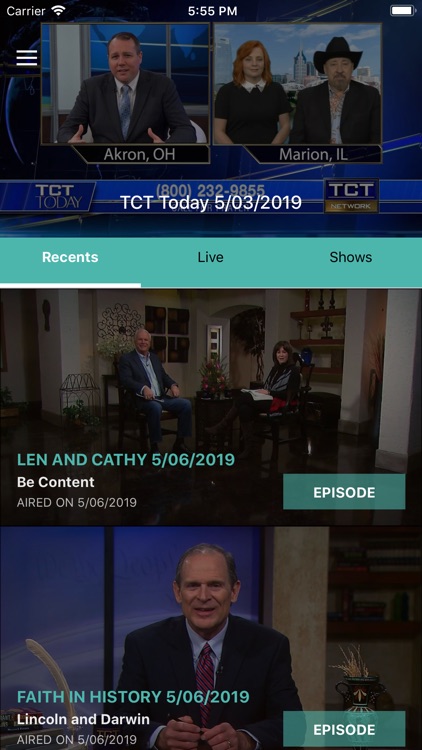 TCT - Live and On-Demand TV