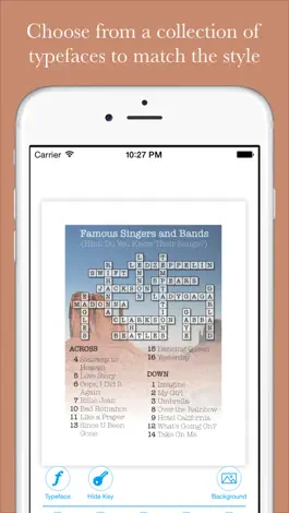 Game screenshot Crossword Puzzle Maker hack