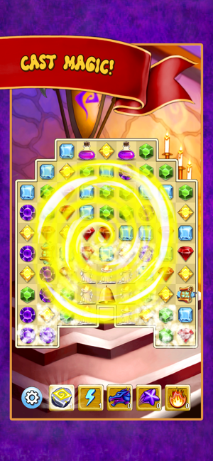 Merlin and Match 3 Gems(圖4)-速報App