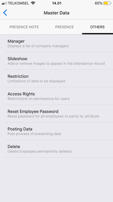 SmartPresence Dashboard screenshot 3