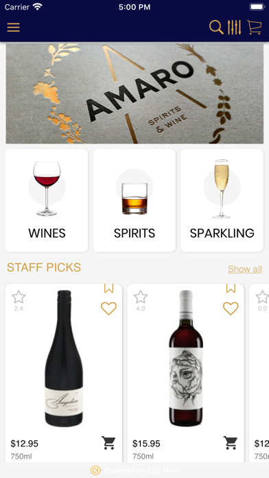 Amaro Spirits & Wine screenshot 2
