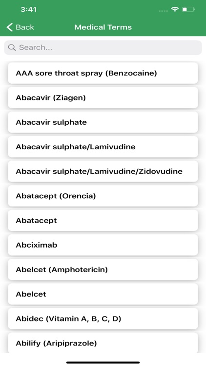 Medico Terms Dictionary