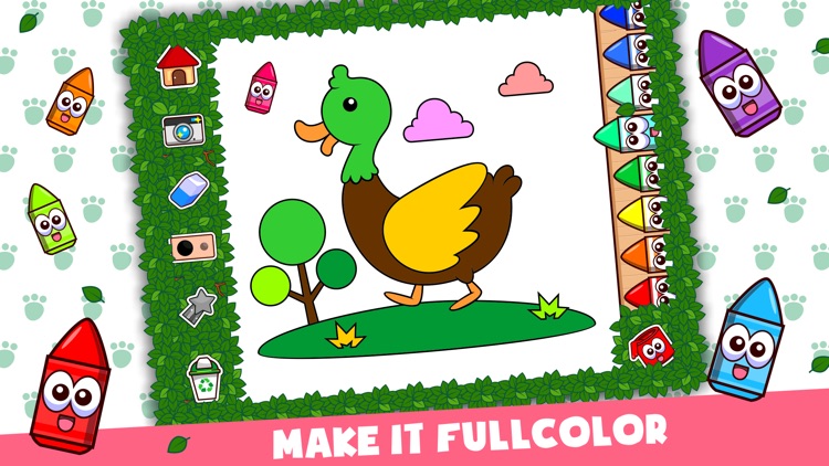 Coloring Land Animals (Full)