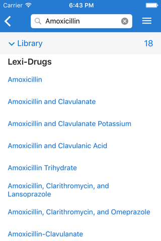 Lexicomp screenshot 2