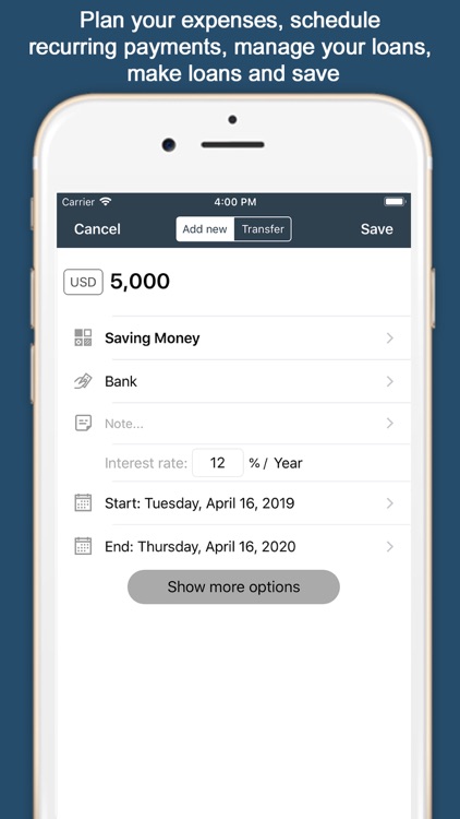 MoMa - Personal Money Manager screenshot-6
