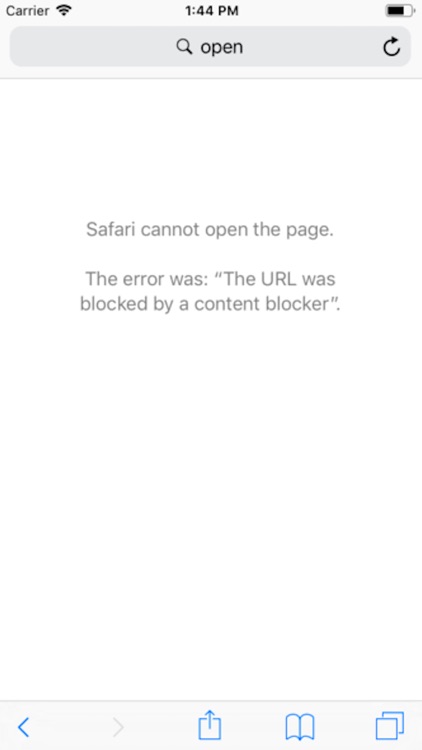 Weblocker for Safari