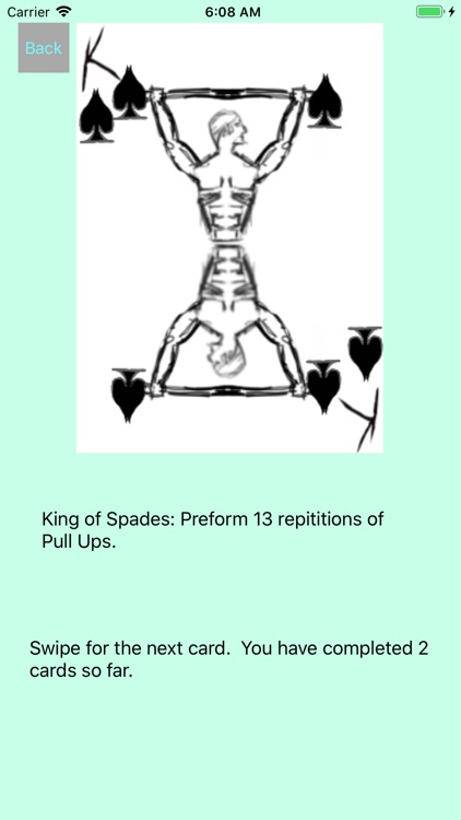 Deck Of Pain Card Workout screenshot-3