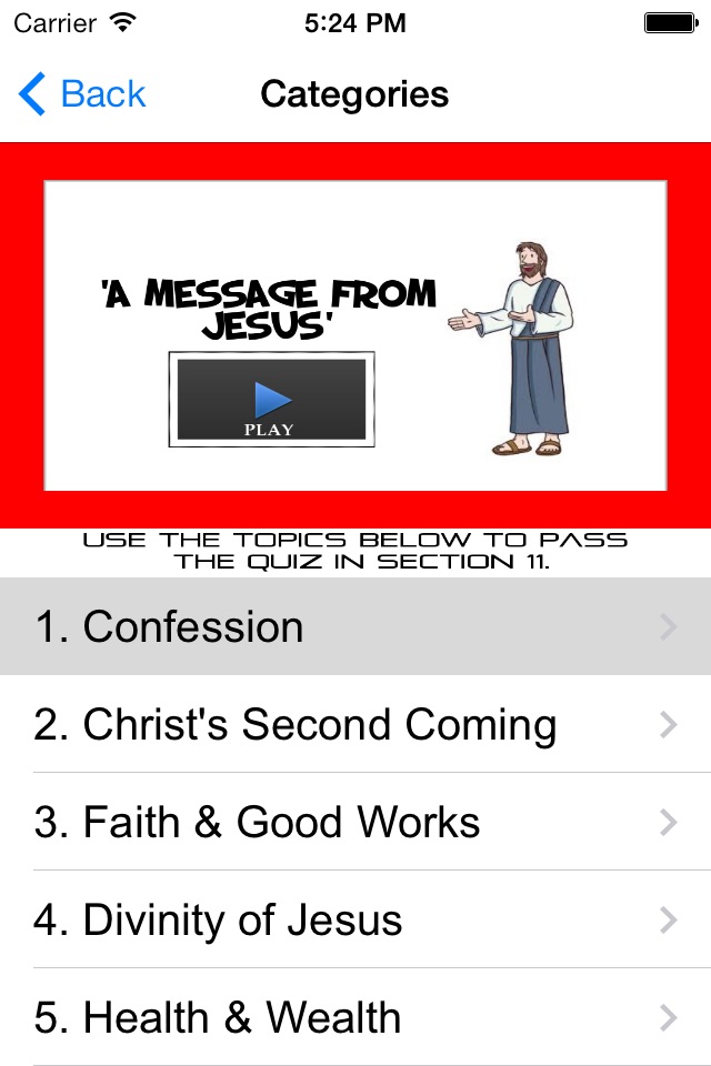 Bible Trivia Apps screenshot 2