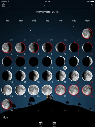 Captura 4 Calendario lunar para iphone