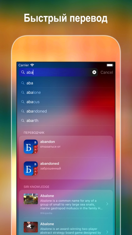 ABC English Russian Dictionary screenshot-5