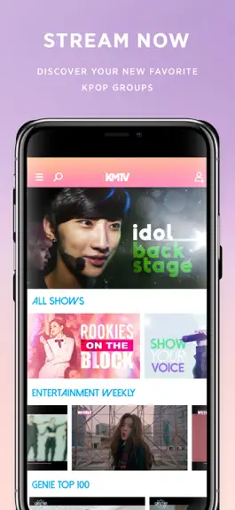 Game screenshot KMTV - Watch K-Pop mod apk