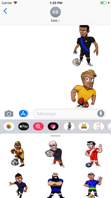 Football Guys Sticker Pack