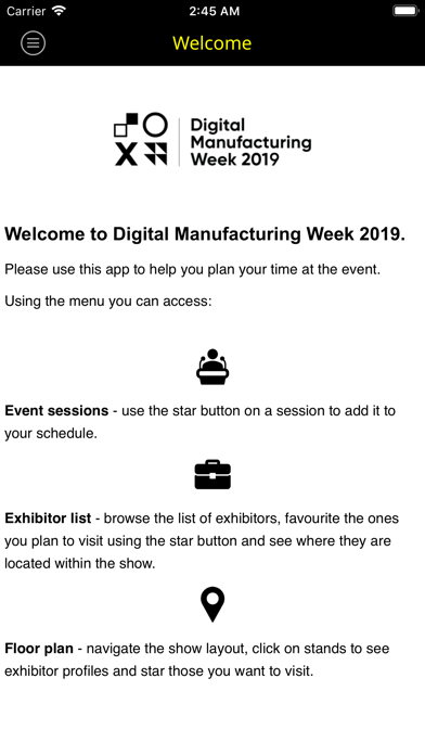 How to cancel & delete Digital Manufacturing Week 19 from iphone & ipad 3