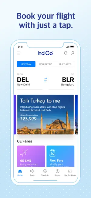 Imágen 1 IndiGo - Book Flight Ticket iphone