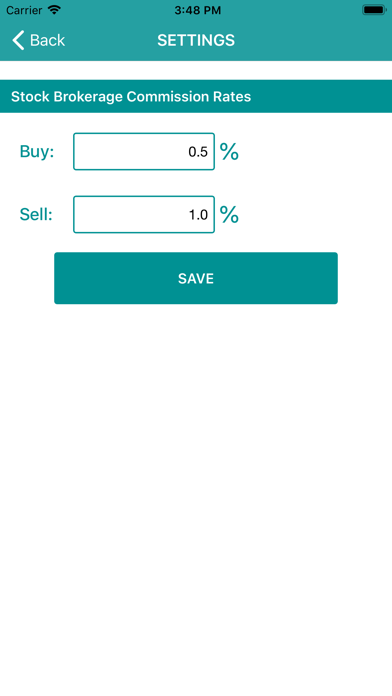 Stock Average Price Calculator screenshot 4