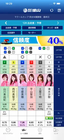 Game screenshot ボートレース徳山 公式アプリ apk