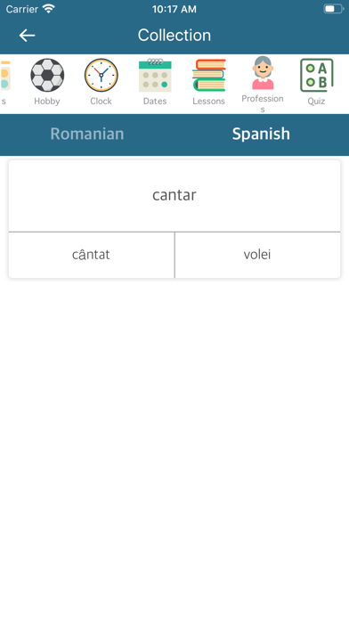 Romanian Spanish Dictionary screenshot 3
