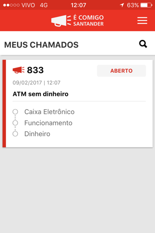 É Comigo Santander screenshot 2