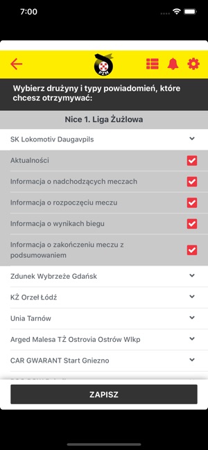 NICE 1. I 2. LIGA ŻUŻLOWA(圖6)-速報App