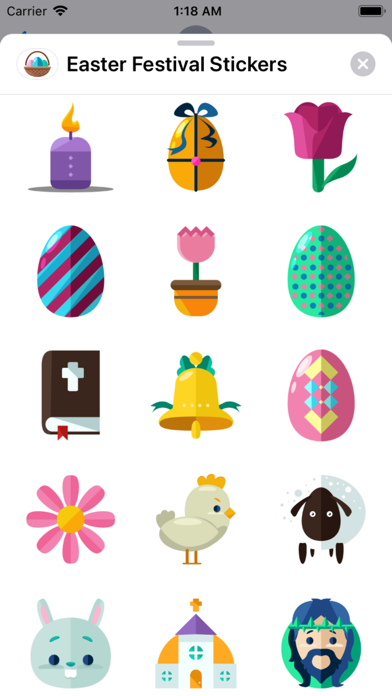 Easter Festival Stickers Screenshot 1