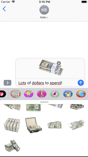 Real Money Emojis Stickers(圖3)-速報App