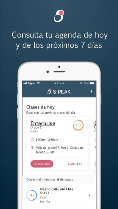 How to cancel & delete Profesores S-Peak from iphone & ipad 1