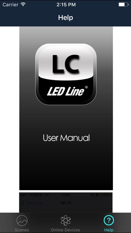 LED line LC