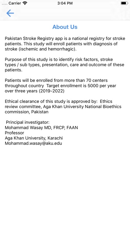 Pakistan Stroke Registry screenshot-6