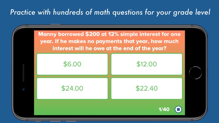 7th Grade Math Testing Prep screenshot-0