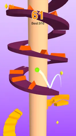 Game screenshot Run Ball - Jump On Helix Road mod apk